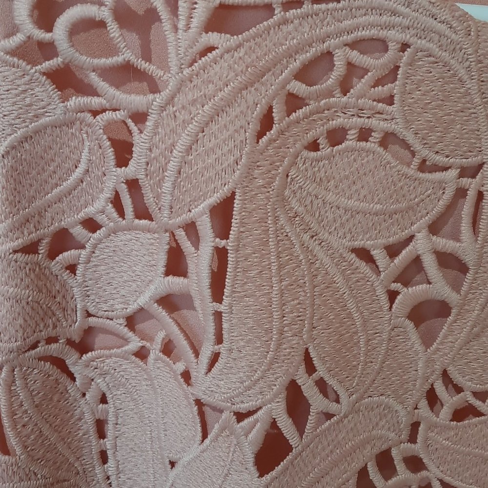 Everning Lace Dress Pink Color by Antonio Melani - Picture 4 of 5